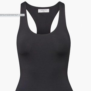ARITZIA - Babaton Contour Bodysuit Racerback - BLACK - Size Medium